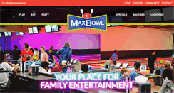 Desktop Screenshot of maxbowl.com